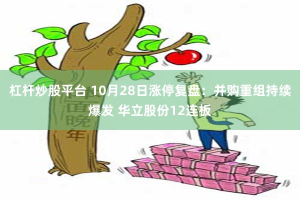 杠杆炒股平台 10月28日涨停复盘：并购重组持续爆发 华立股份12连板